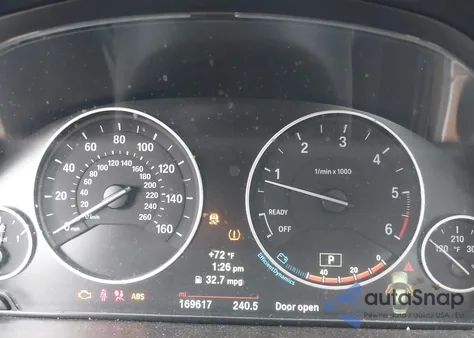 2014 BMW 328D xDrive from USA, damaged, VIN WBA3D5C50EKX97932